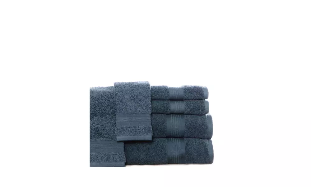 NICOLE MILLER 6-Piece Astor Micro Cotton Towel Set - Primary Image