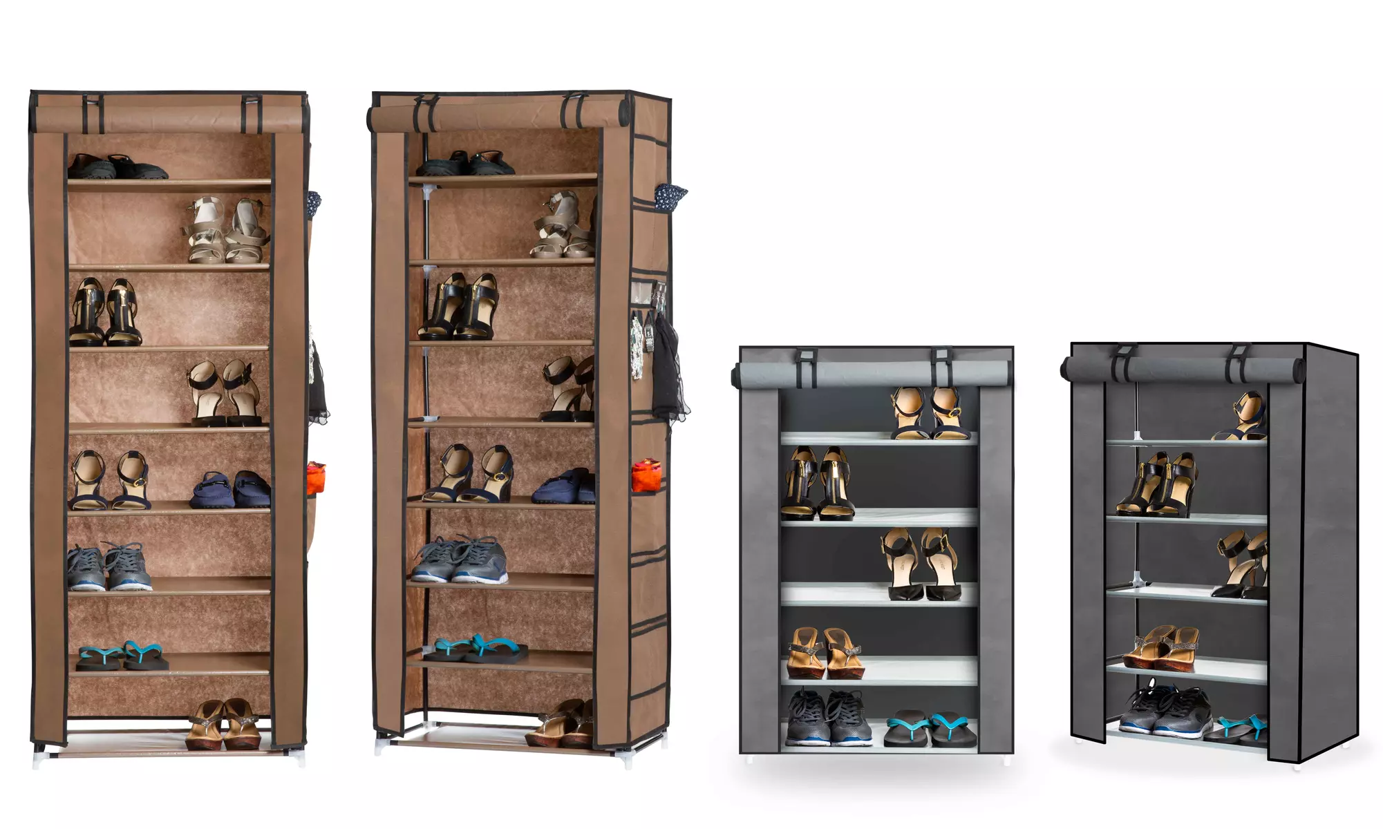 Premium Shoe Organizers with Dust-Proof Cover-Shoe Rack (5-Tier or 8-Tier) - Primary Image