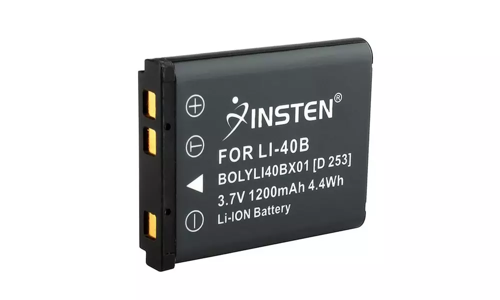 Insten Li-ion Battery For Olympus Li-40B,Li-42B,Nikon EN-EL10 - Primary Image