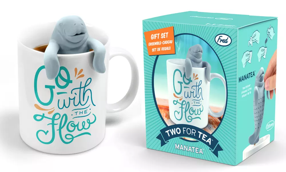 Fred & Friends Tea Infuser and Mug Gift Set (2-Piece) - Second Medium