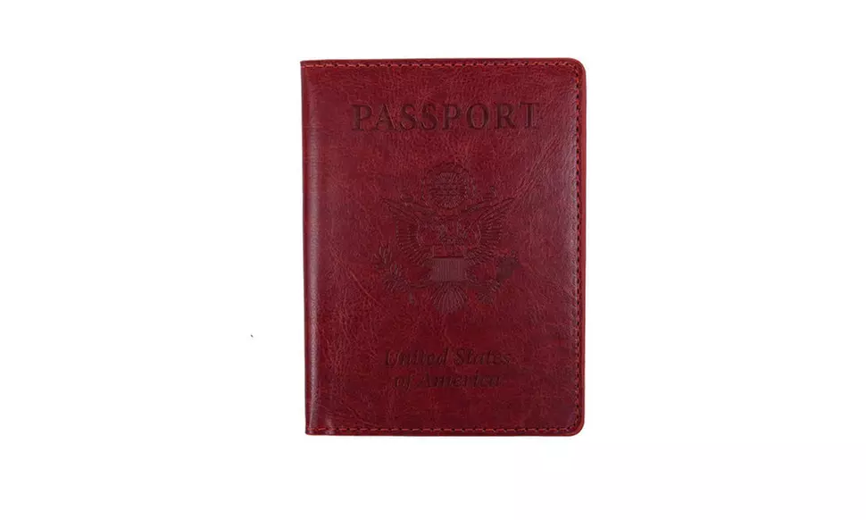 RFID Passport Vaccine Card Holder Cover Travel Wallet for Women and Men 