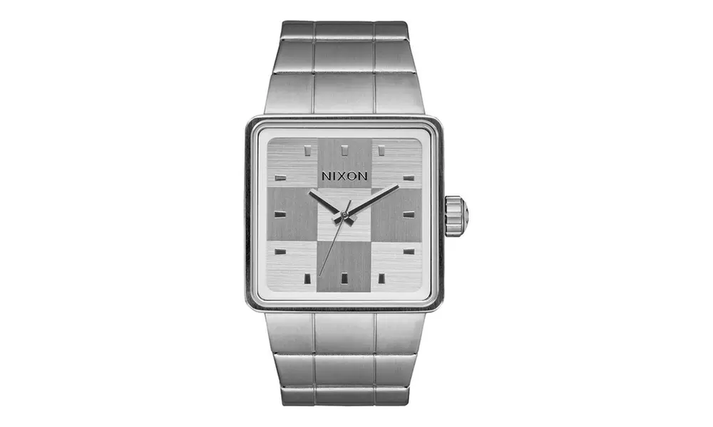 Nixon Men's 'Quatro' Stainless Steel White Watch - Primary Image