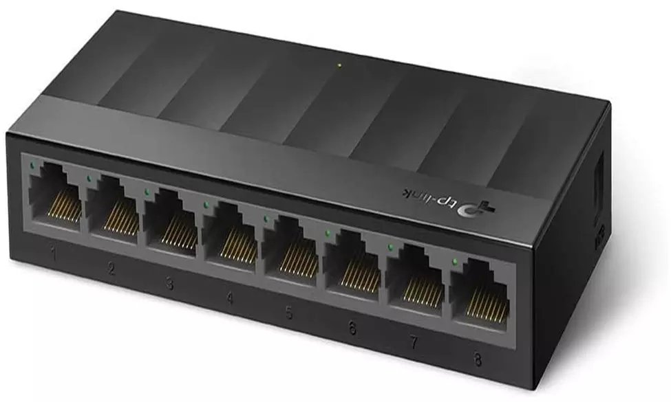 TP-Link Litewave 8 Port Gigabit Ethernet Switch Desktop  LS1008G Refurbished - Primary Image
