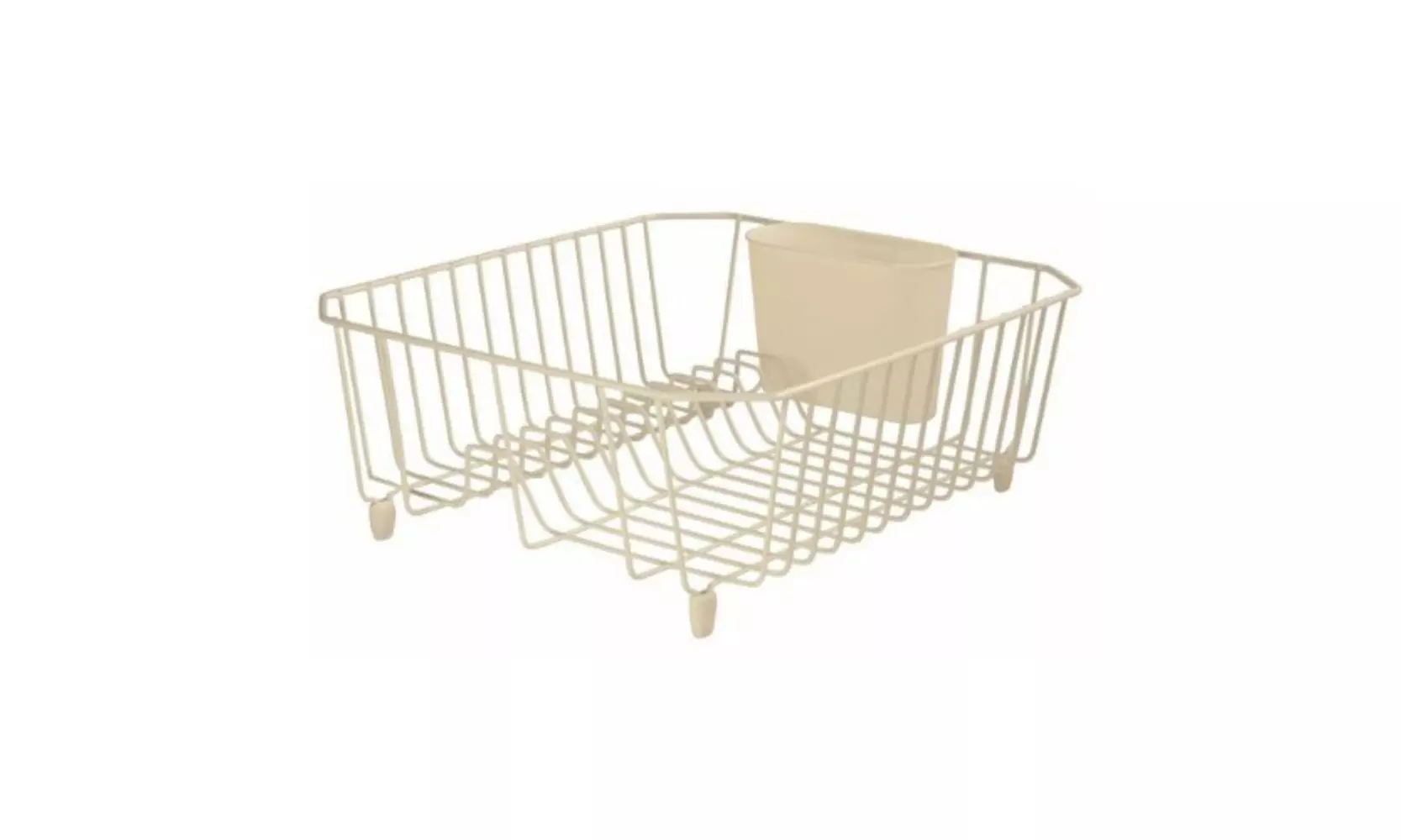 Rubbermaid Bisque Twin Sink Dish Drainer 6008ARBISQU - Pack of 6 - Primary Image