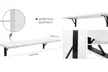 2PCS Display Ledge Shelf Floating Wall Shelves  - Second Medium