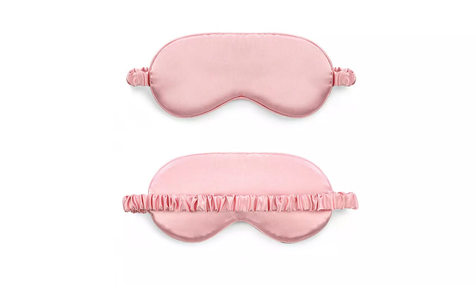 Double-sided Satin Silky travel Sleep Eye Mask Cover Padded Blindfold Smooth