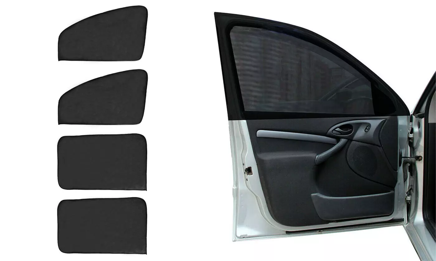 iNova Magnetic Car Window Shades Mesh Side Window Cover Sunshade Privacy Curtain
