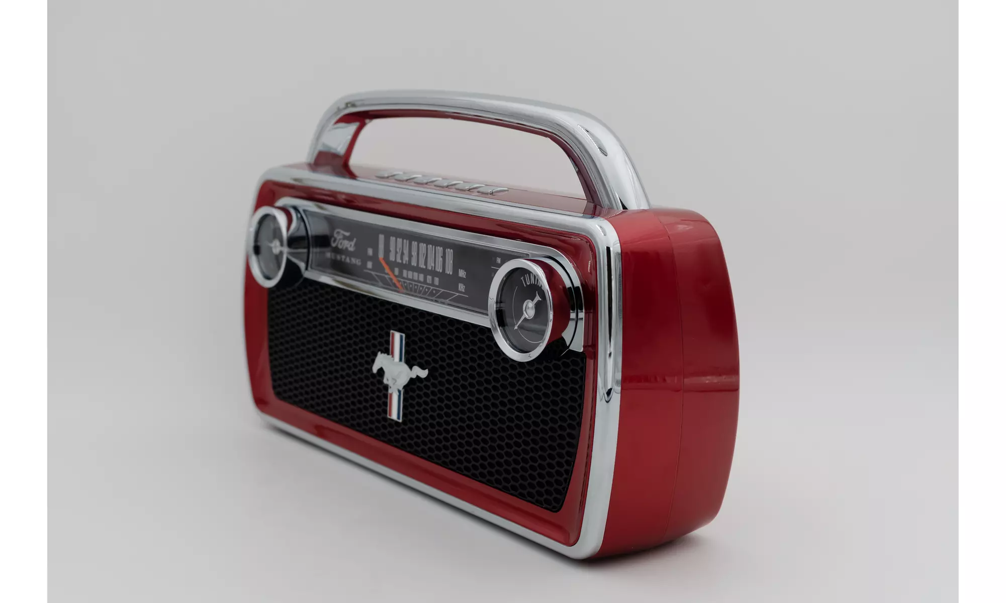 ION Mustang Stereo Wireless Speaker with Classic Car Styling - Primary Image