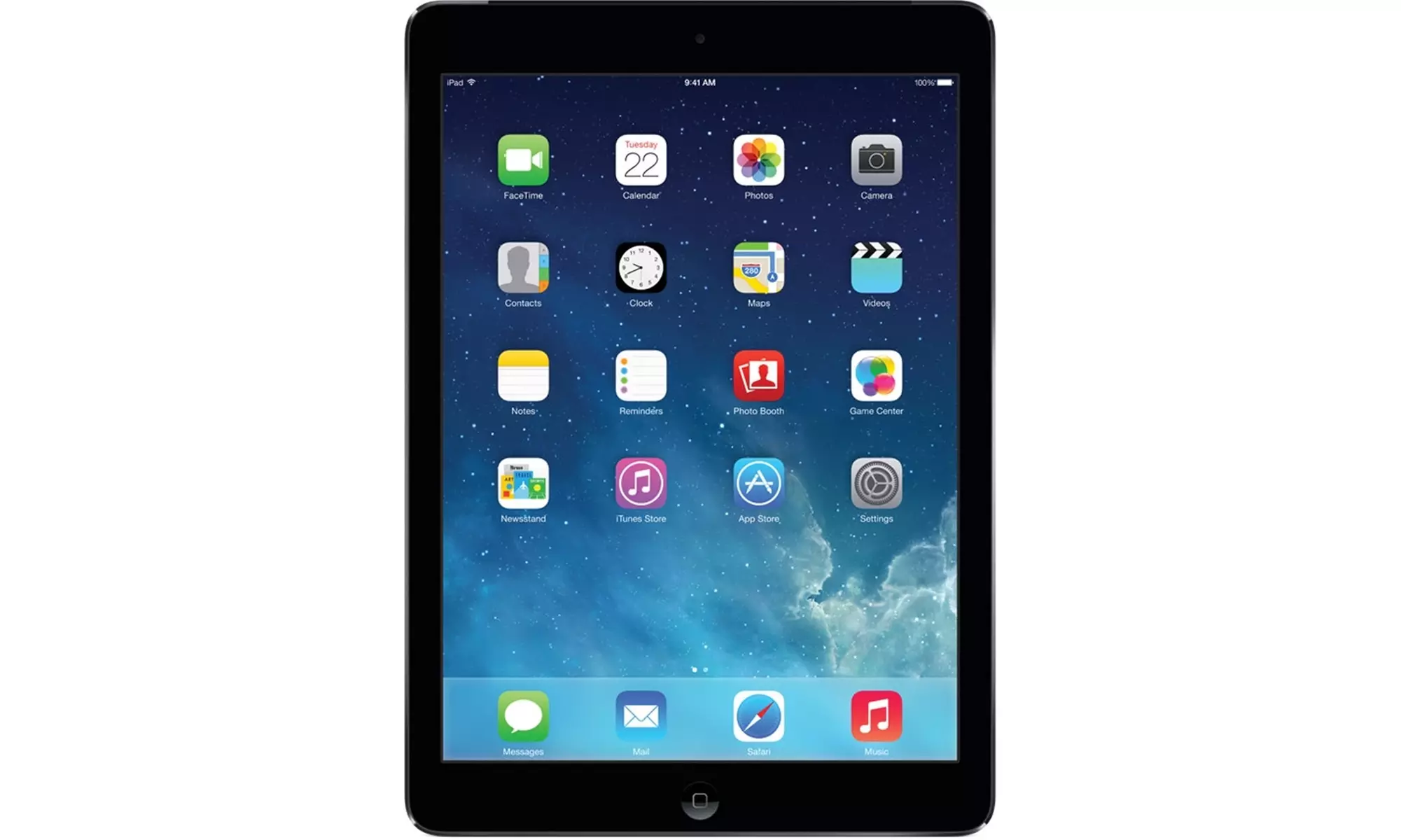 Apple iPad Air MD785LL/A 9.7" 16GB WiFi,Space Gray (B Grade) - Primary Image