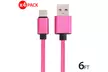 4x Samsung Galaxy S8 S9 S10 S10e Note 8 9 USB-C Type C Cable Fast Charging Cord - Second Medium