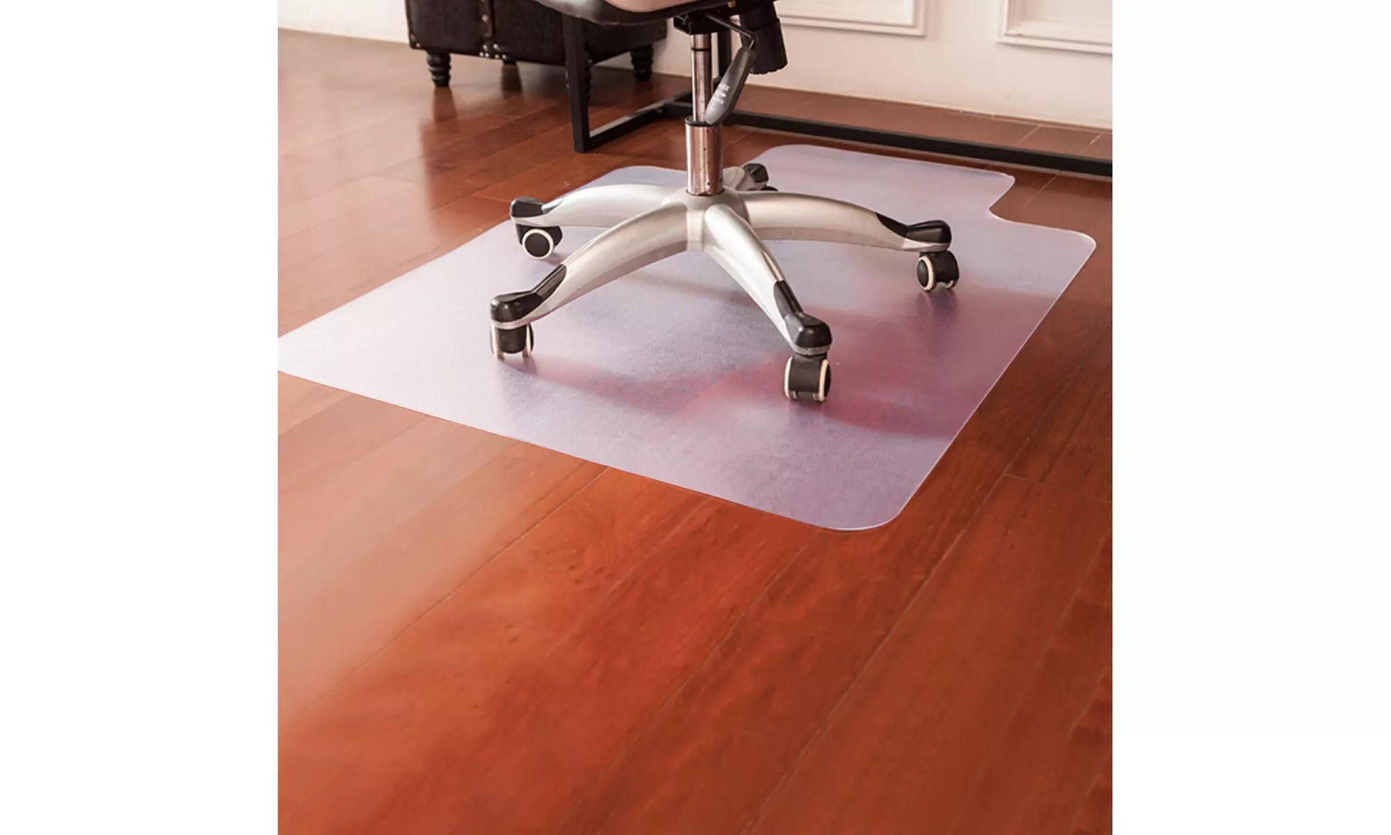 Costway 48'' x 36'' PVC Home Office Chair Mat-Floor Mat,Eco-friendly,Textured - Primary Image
