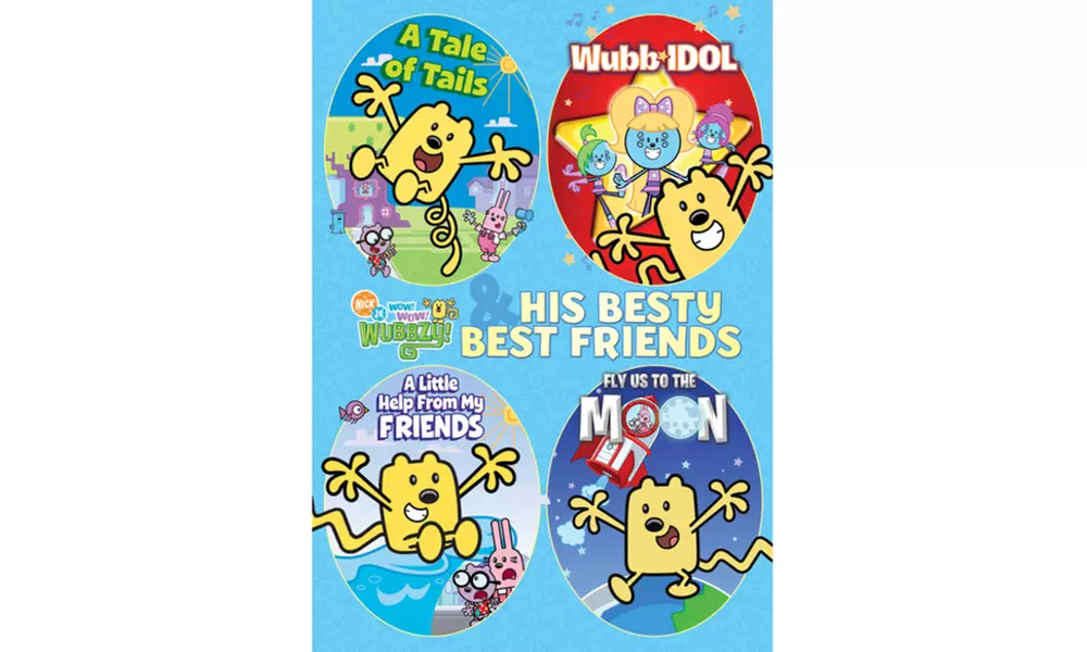 Wow! Wow! Wubbzy! and His Besty Best Friends 4 DVD Set - Primary Image