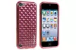Insten TPU Rubber Case Apple iPod touch 5th Gen Clear Hot Pink Diamond - Image 2
