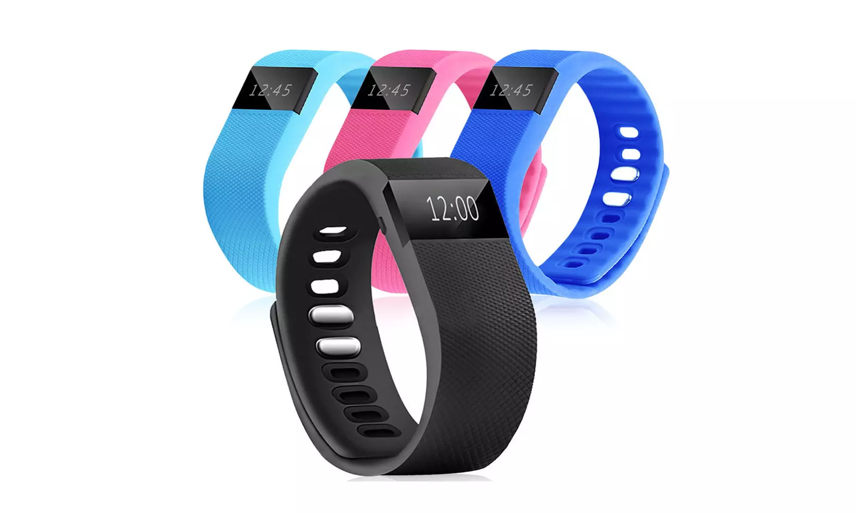 Soft Fitness Activity Tracker Smart Wrist Pedometer Bracelet Watch Smart Alarm - Primary Image