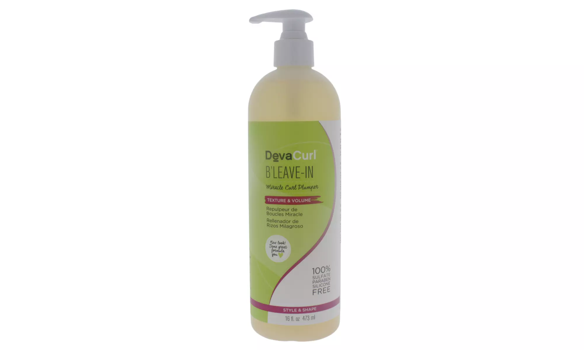 DevaCurl B'Leave-In Curl Boost And Volumizer by Deva Concepts - 16 oz  - Second Medium