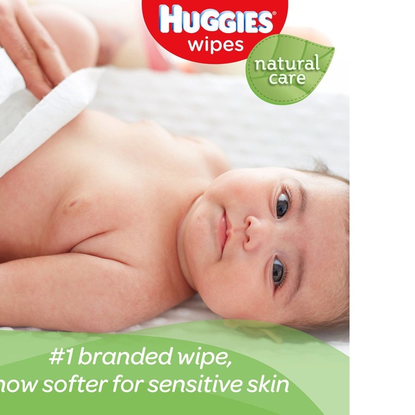 huggies natural care wipes 1040