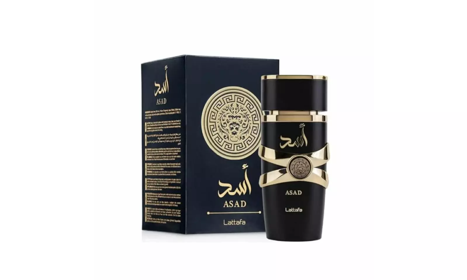 Lattafa Asad Eau de Parfum for Men 3.4 FL. Oz.