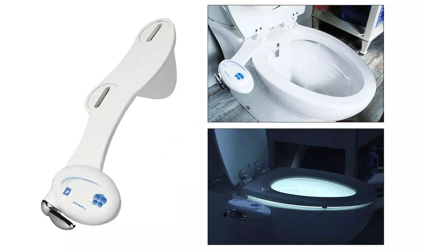 Brand New Durable Clean Fresh Home Bidet System Built In Night Light - Primary Image