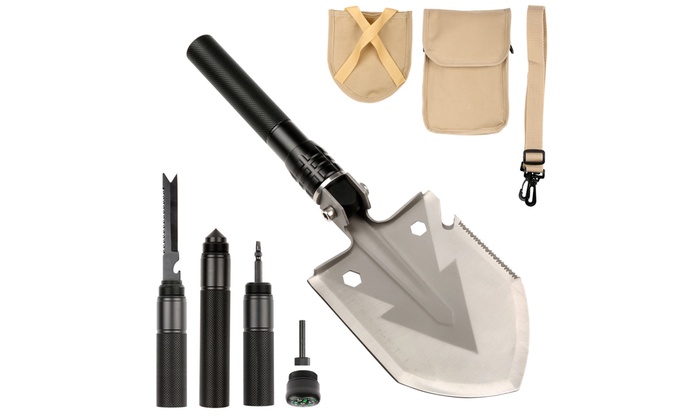 outdoors by totes foldable shovel