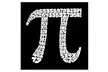 Women's T-Shirt - THE FIRST 100 DIGITS OF PI - Second Medium