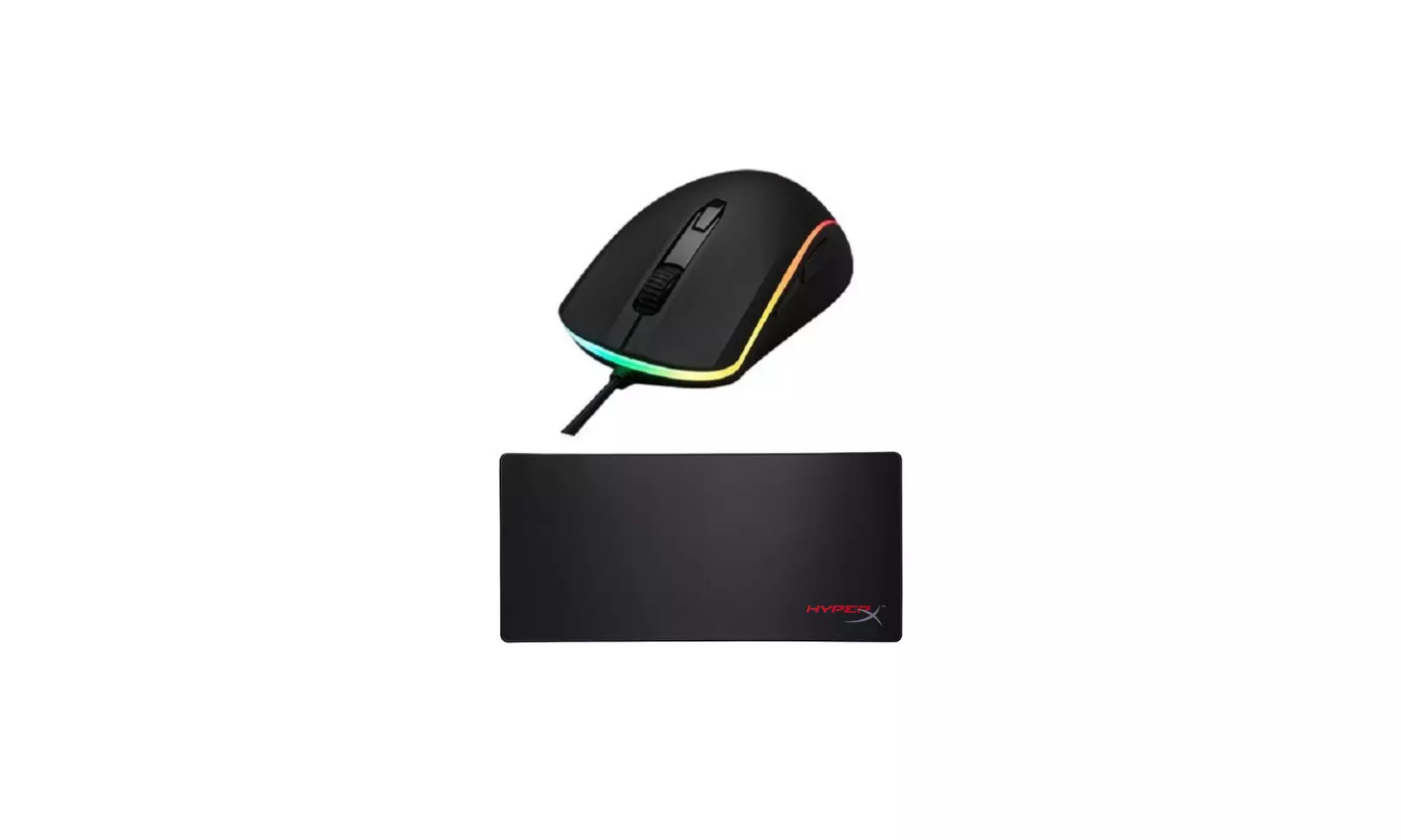 HyperX Pulsefire Surge RGB Wired Optical Gaming Mouse with Gaming Mouse Pad (XL) - Primary Image