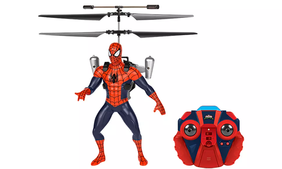 Marvel or DC Comics 2CH IR RC Helicopter Flying Figure - Primary Image