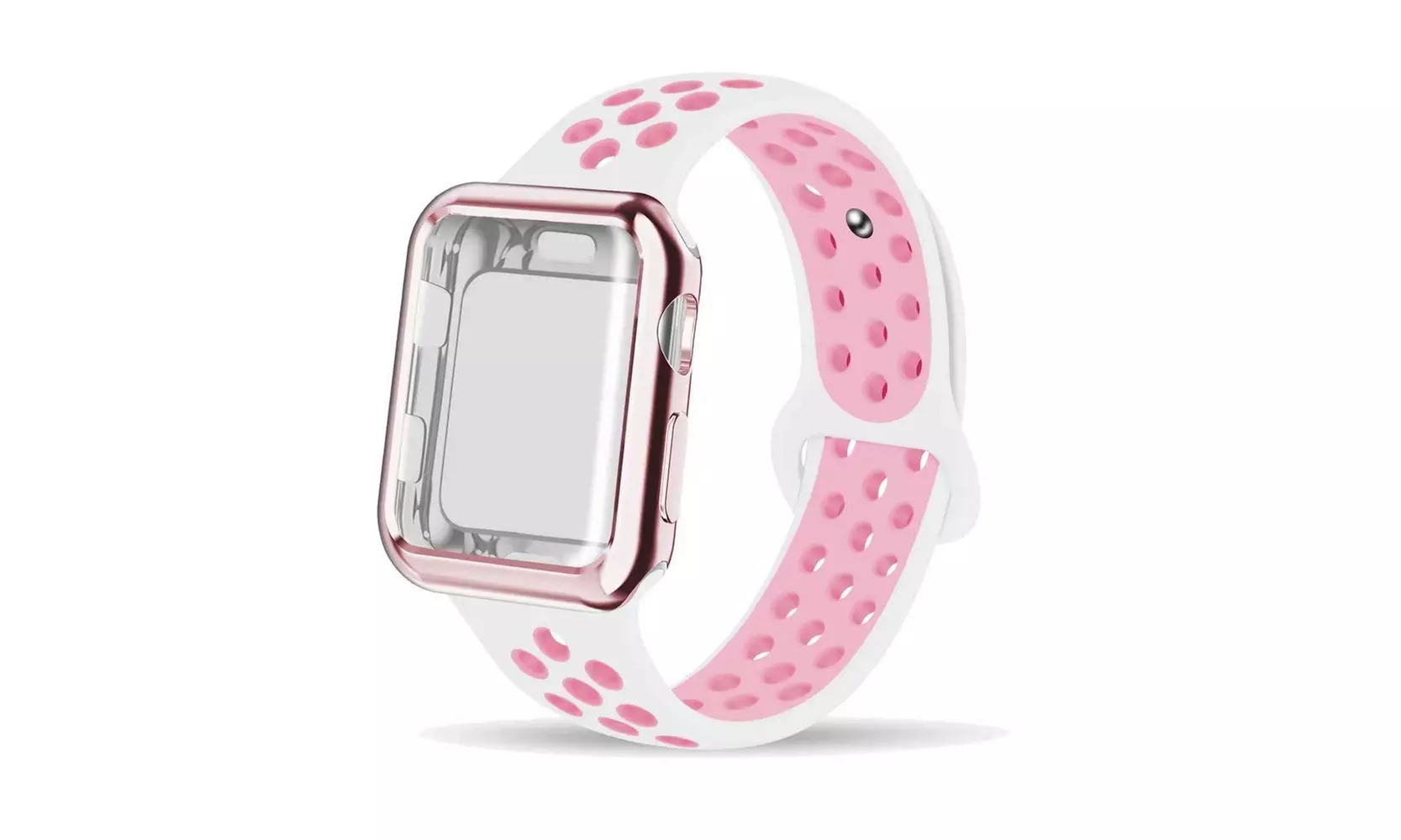 Sports Strap Wrist Band Loop W/ Screen Protector Bumper Case For Apple Watch