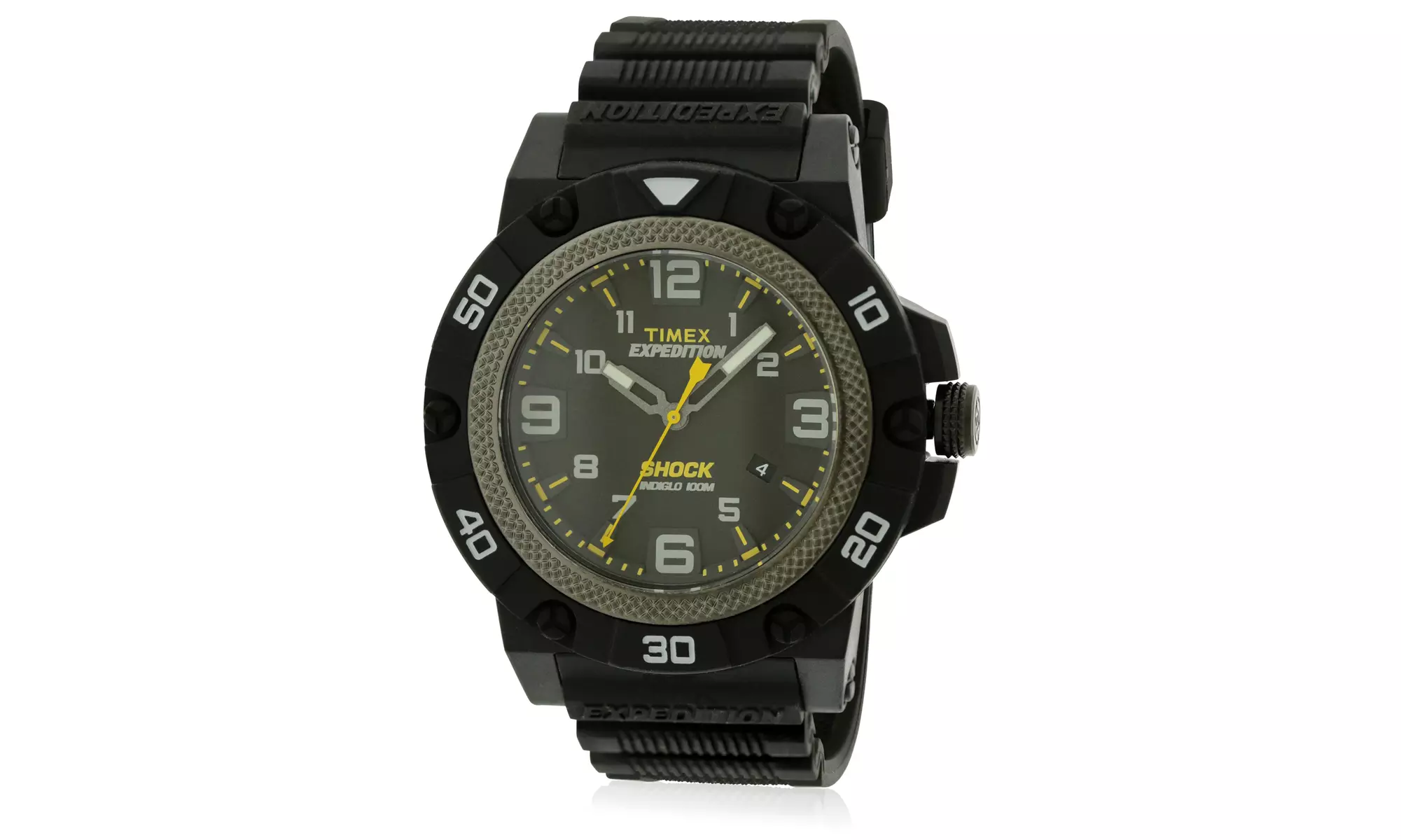 Timex Expedition Field Shock Black Resin Mens Watch TW4B01000 - Primary Image