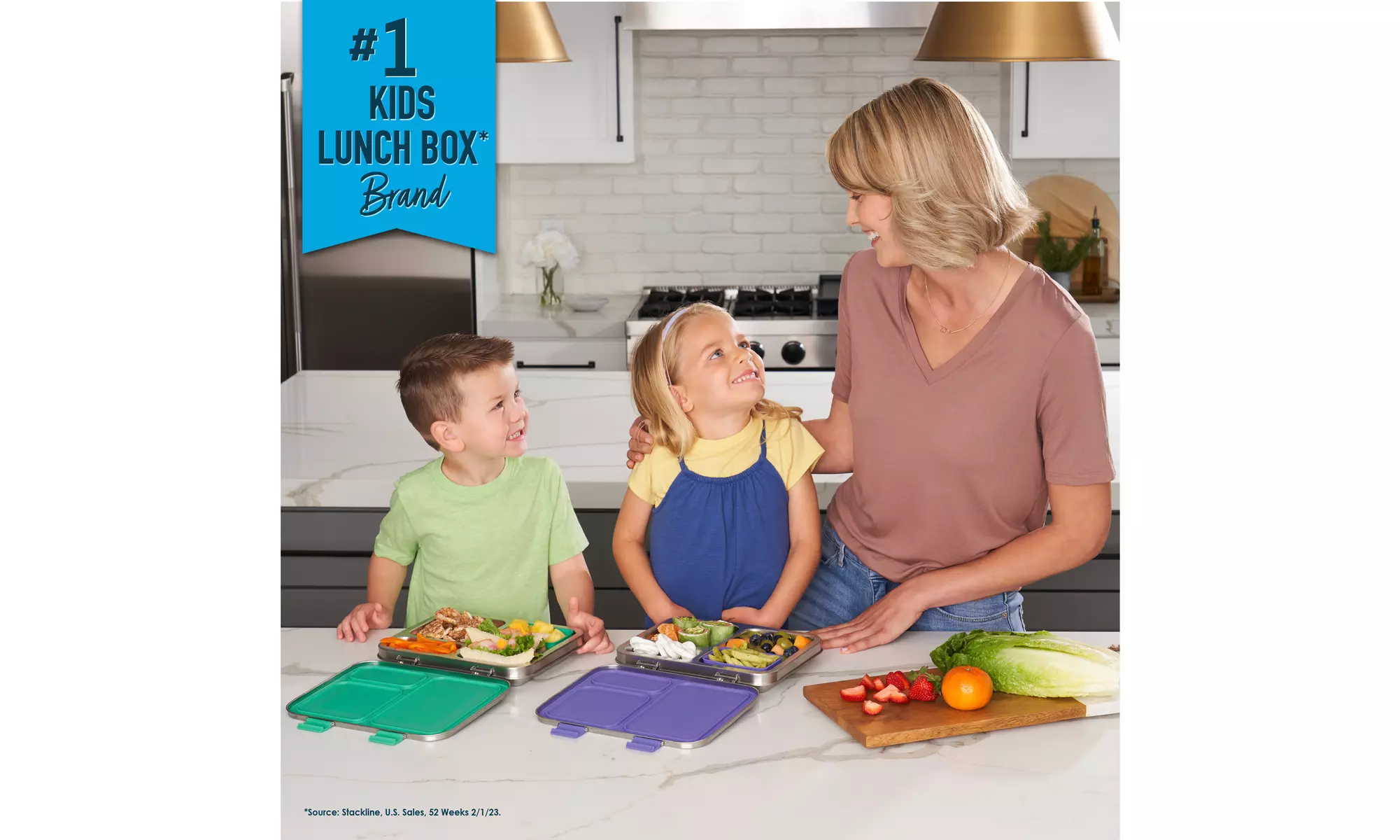 Bentgo Kids Stainless Steel Leak-Resistant Lunch Box