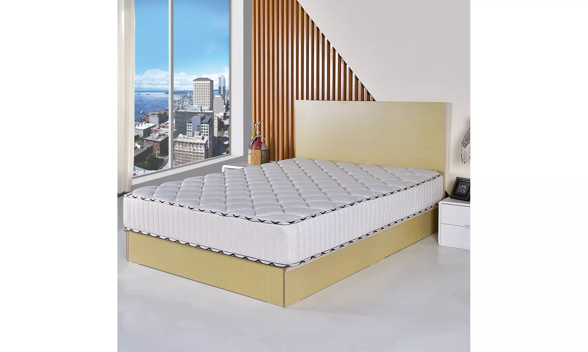 10 Inch Memory Foam Mattress Pad Sleepover Living Room Bed Topper - Primary Image