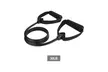 Exercise Band, Fitness Resistance Elastic Band with Foam Handles   - Second Medium
