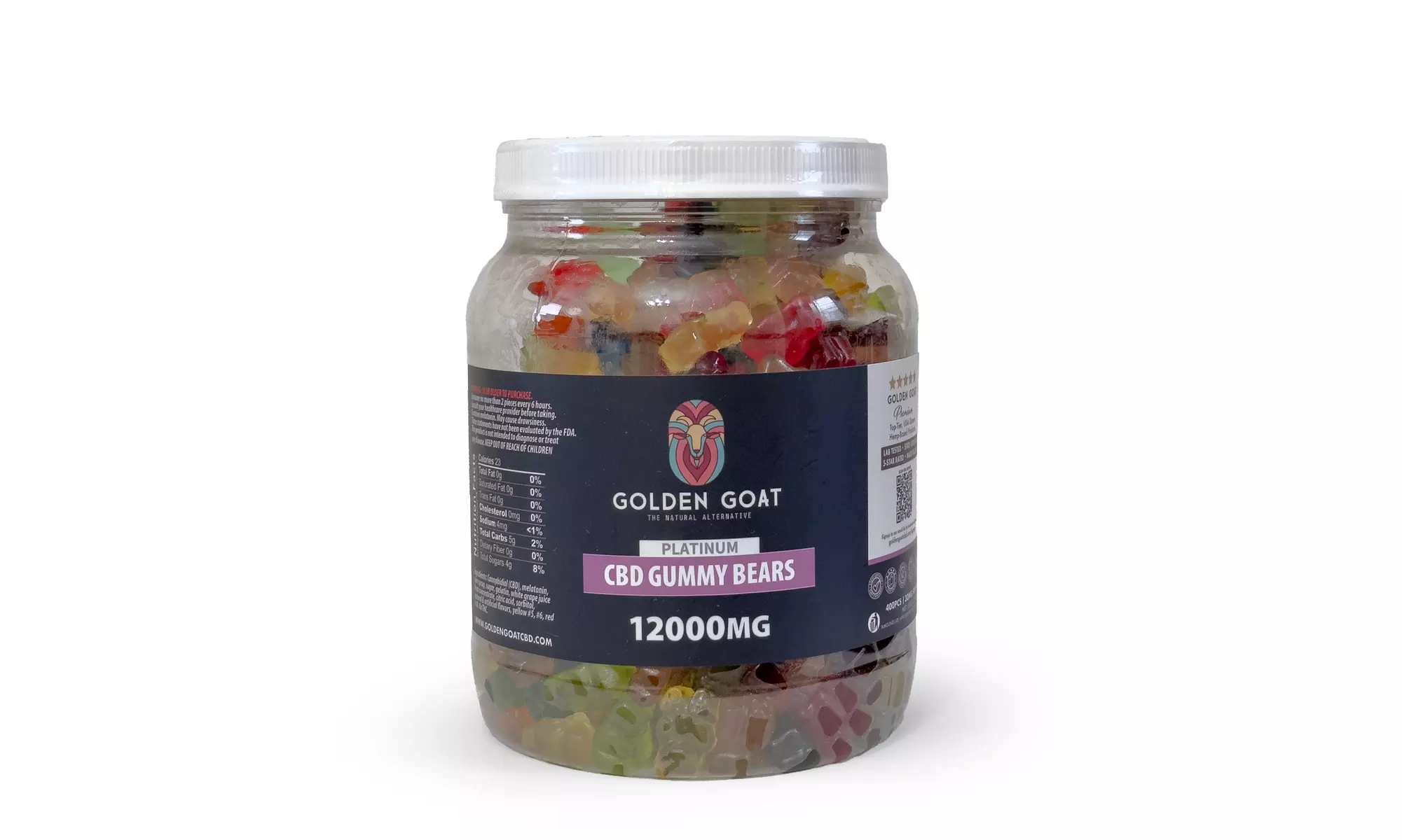 CBD Popular Picks - Assorted Gummy Bears from Golden Goat