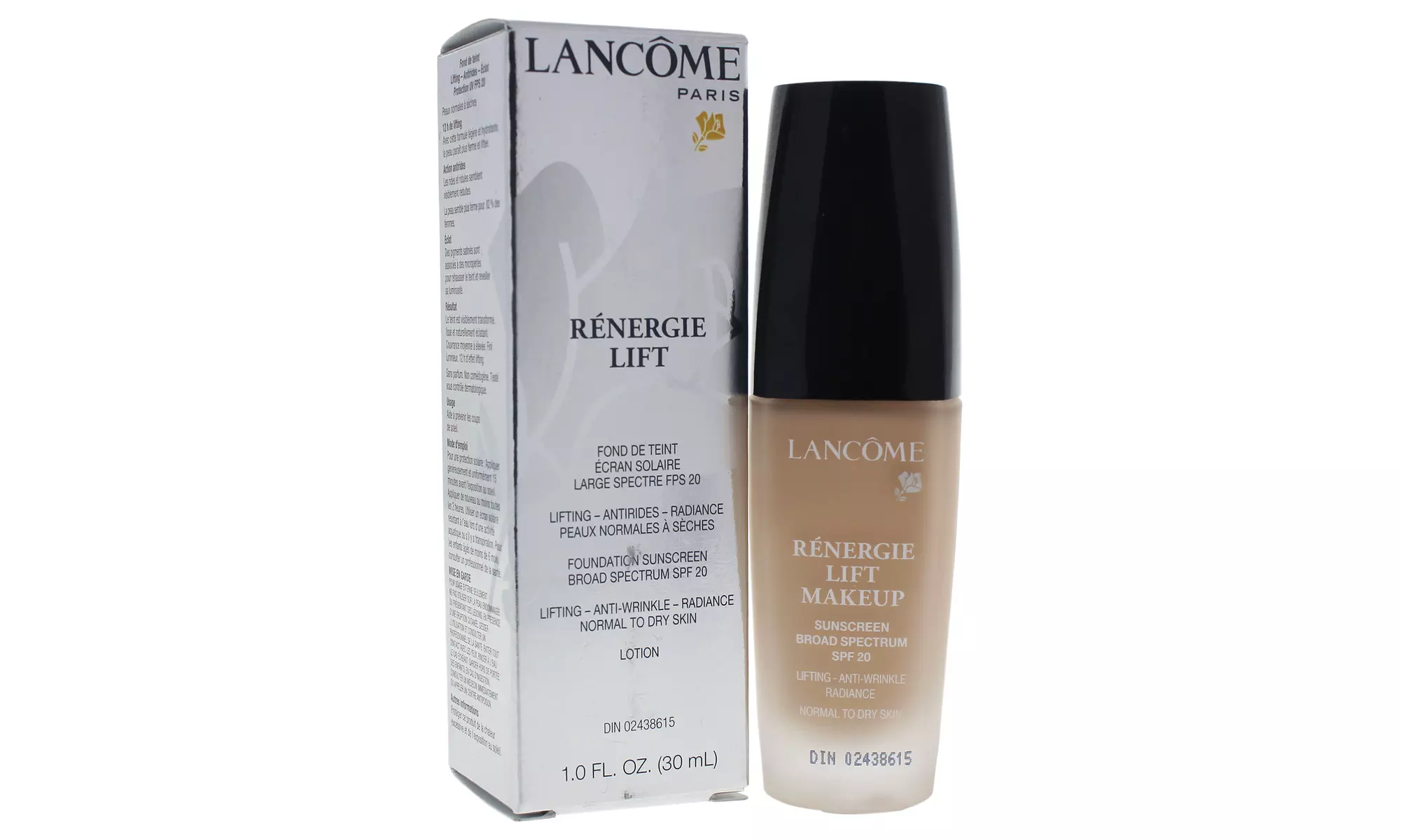 Renergie Lift Makeup Foundation SPF 20 - # 255 Clair 20 (N) by Lancome - Primary Image