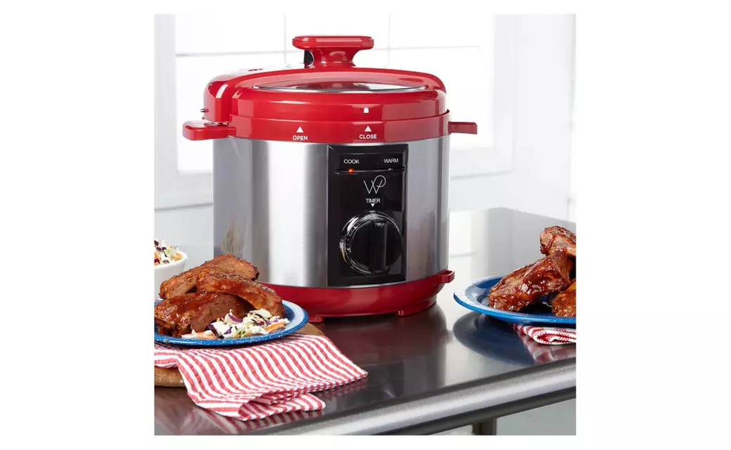 Wolfgang Puck 5qt Automatic Rapid Pressure Cooker-Refurbished - Primary Image