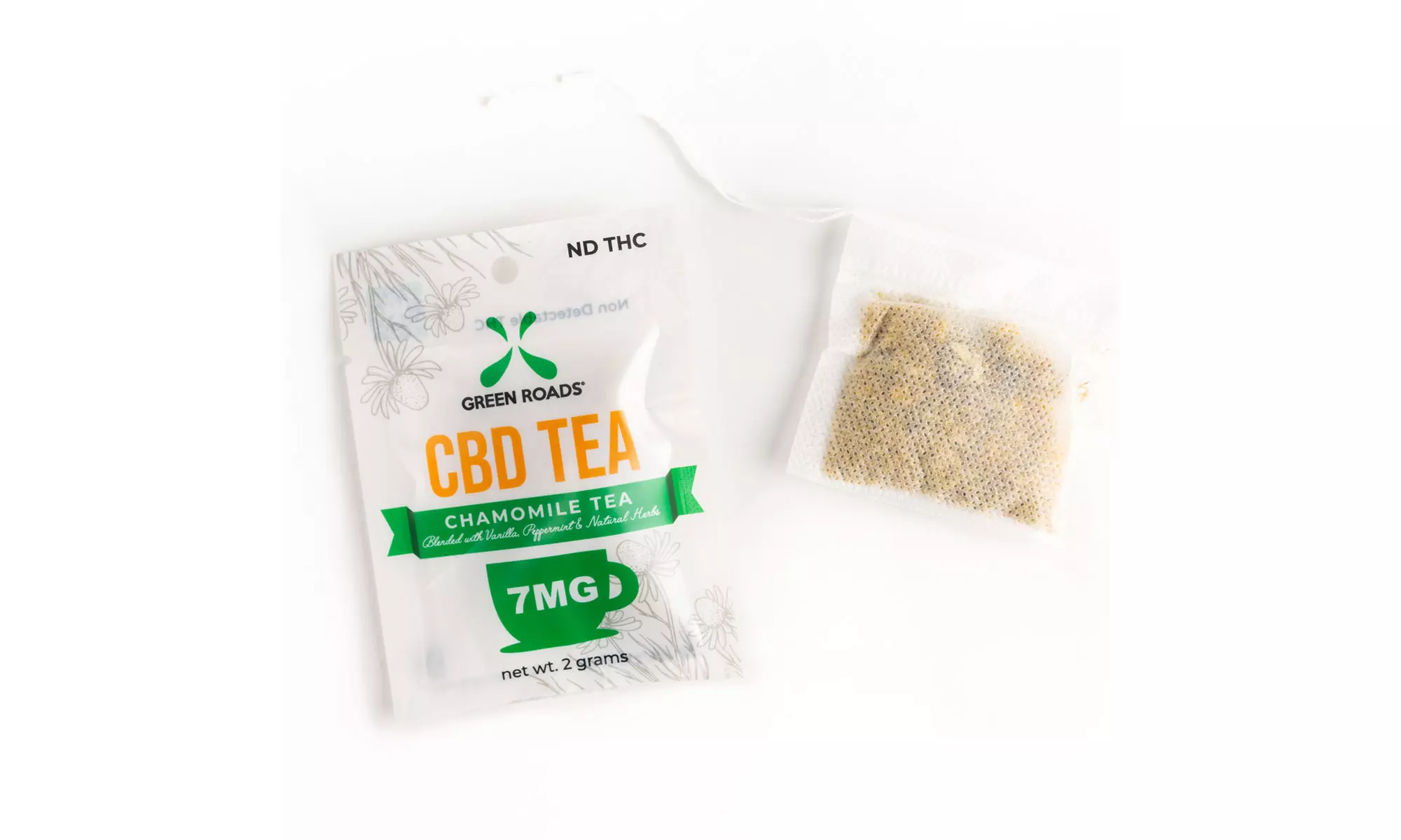 Green Roads CBD Tea 7mg - Primary Image