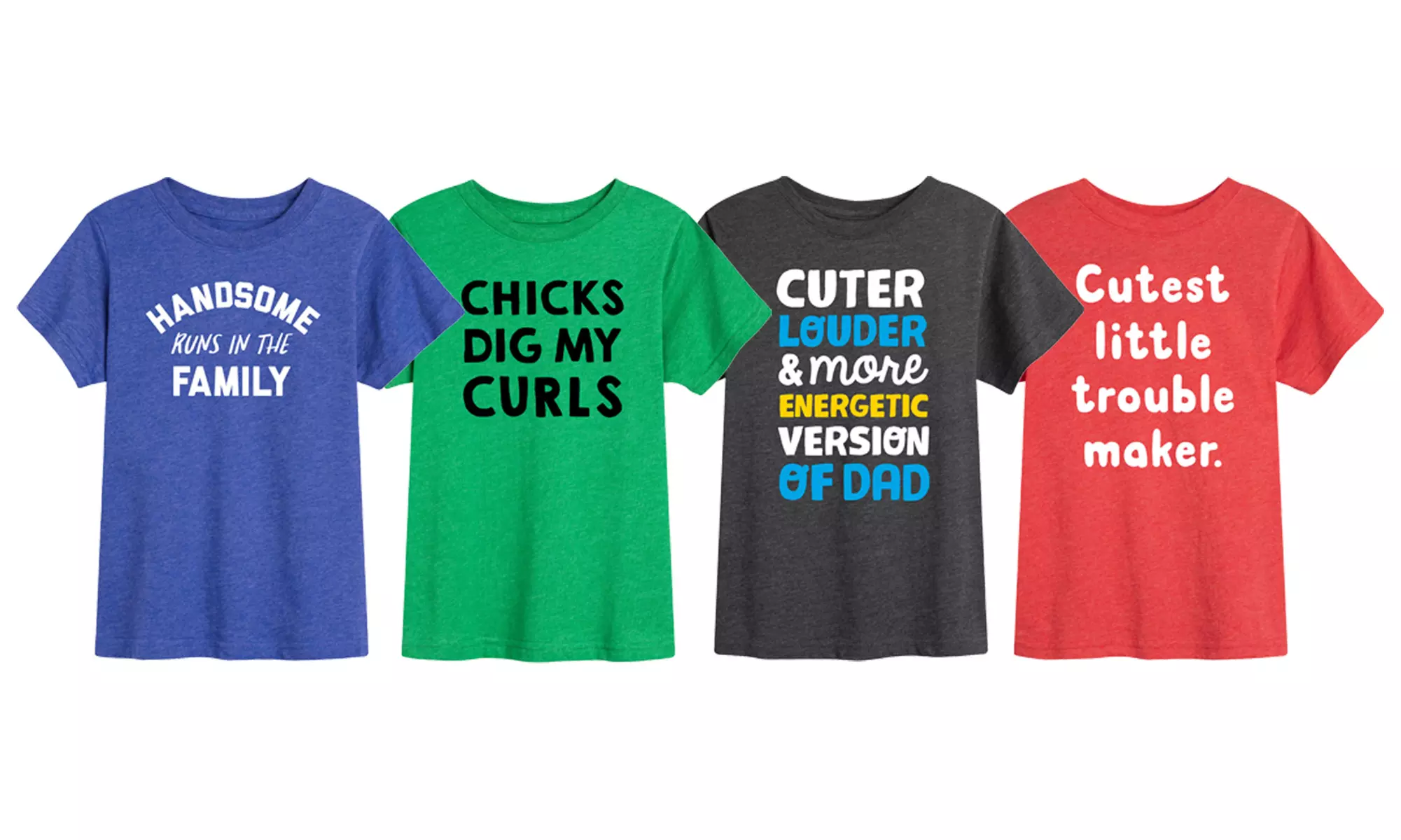 Instant Message: Handsome like Daddy Boys' Tees - Primary Image