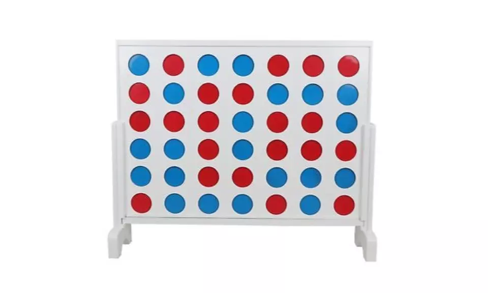 Giant 4 in a Row Game with Carry Case - Primary Image