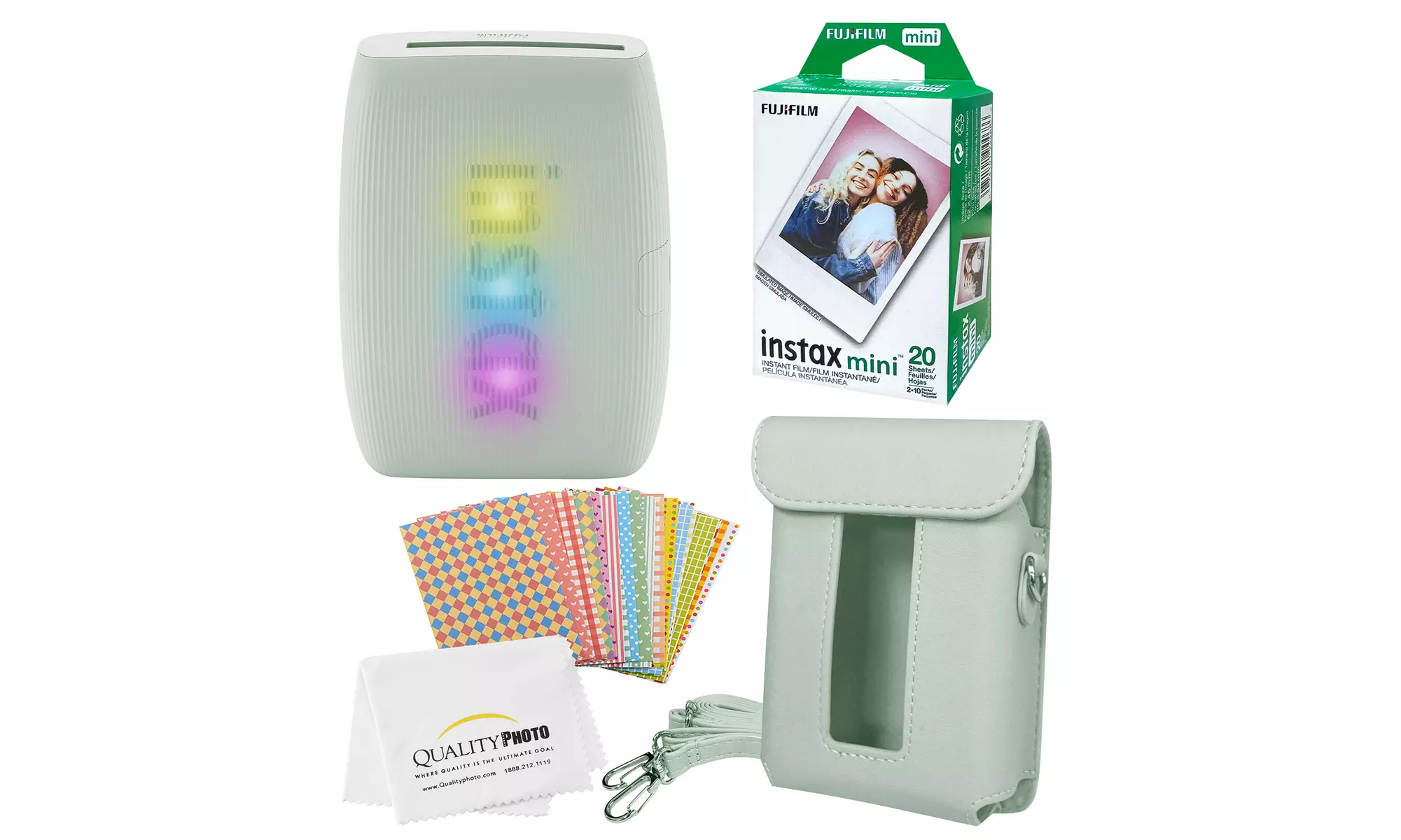 FUJIFILM Mini Instax Link 3 Smartphone Printer (Sage Green)