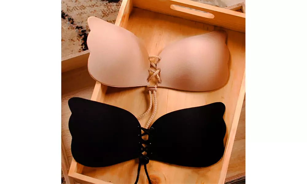 Dream Cleavage Bra -- Self Adhesive ,Backless & Invisible No Strap Bra - Second Medium