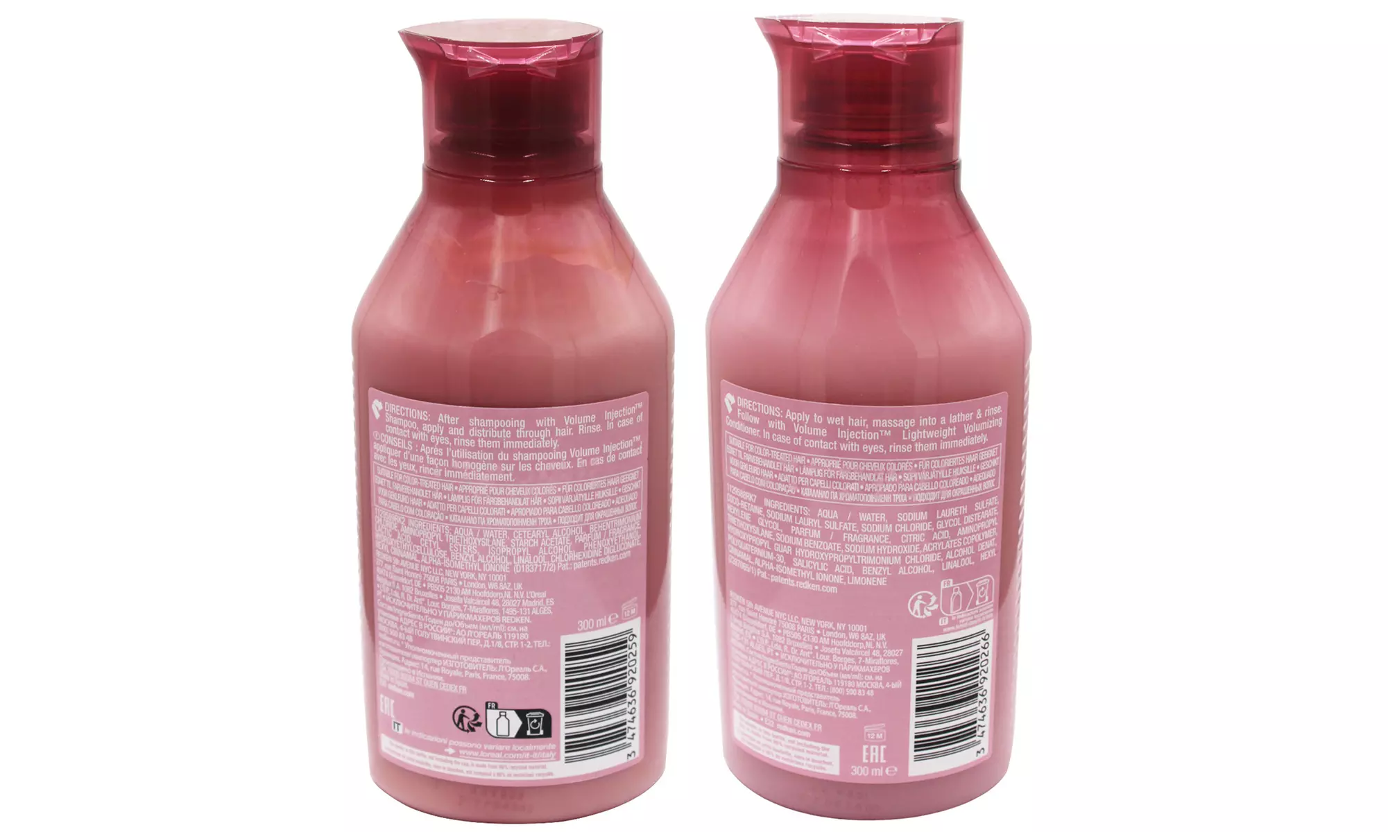 Redken Volume Injection Shampoo, Conditioner & Duo 10.1oz (Choose Variation) - Second Medium