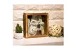 Wooden Shadow Box Bank, Vacation Fund Shadow Box, Adult Money Saving Piggy Bank - Second Medium