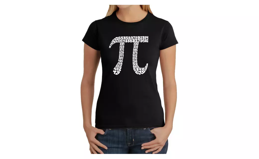 Women's T-Shirt - THE FIRST 100 DIGITS OF PI - Primary Image