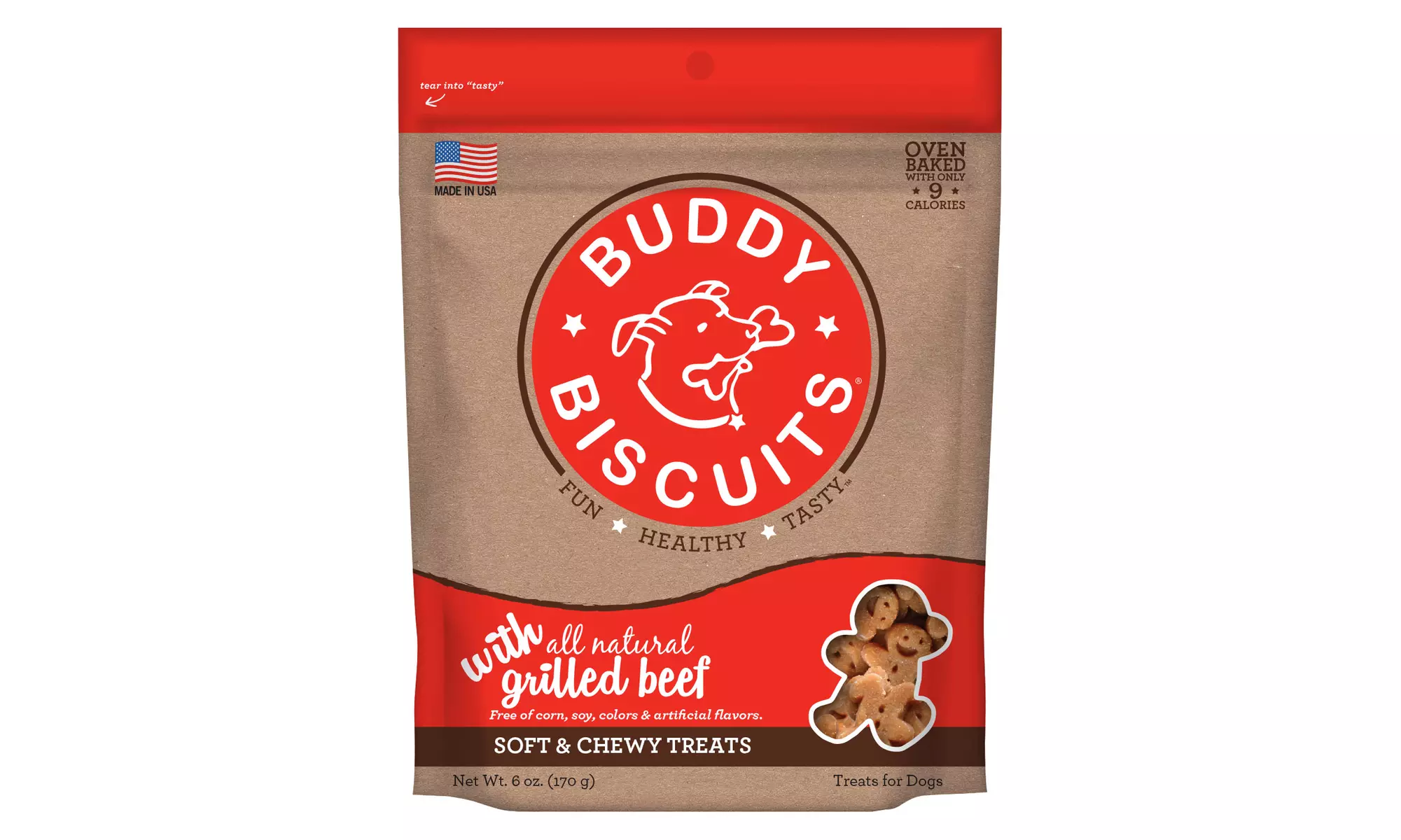 Buddy Biscuits Original Soft and Chewy Dog Treats - Primary Image