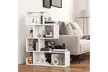 One or Two Pieces of Costway S-Shaped Stepped Bookshelf - Second Medium