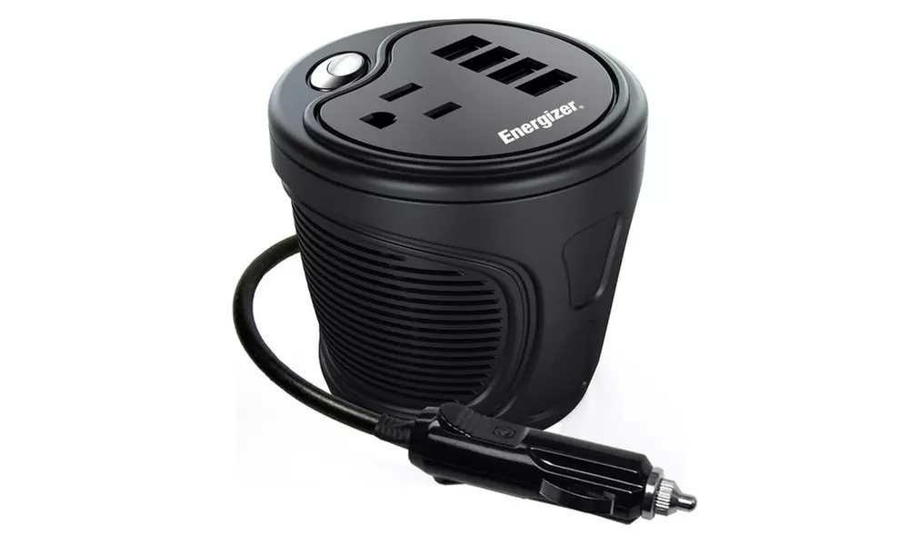 Energizer 12V 120 Watt Cup Inverter - Primary Image