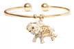 Crystal Elephant Charm Made with Swarovski Elements By Barzel - Second Medium