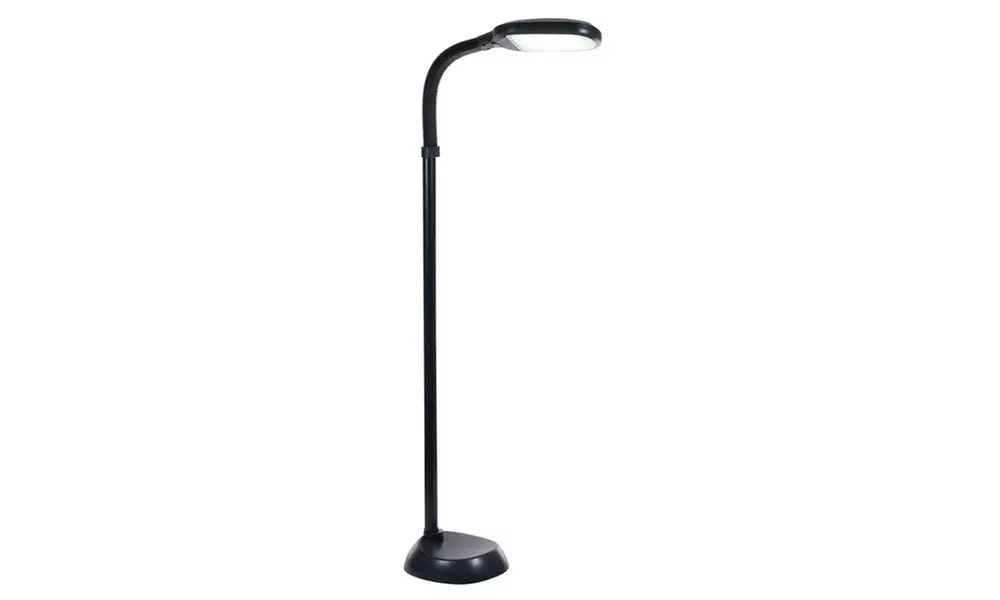 LED Natural Full Spectrum Sunlight Therapy Floor Lamp with Dimmer by Lavish Home - Second Medium