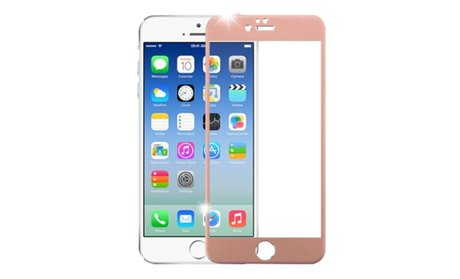 Insten 3D Curved Alloy Tempered Glass Film For iPhone 6 6s Rose Gold