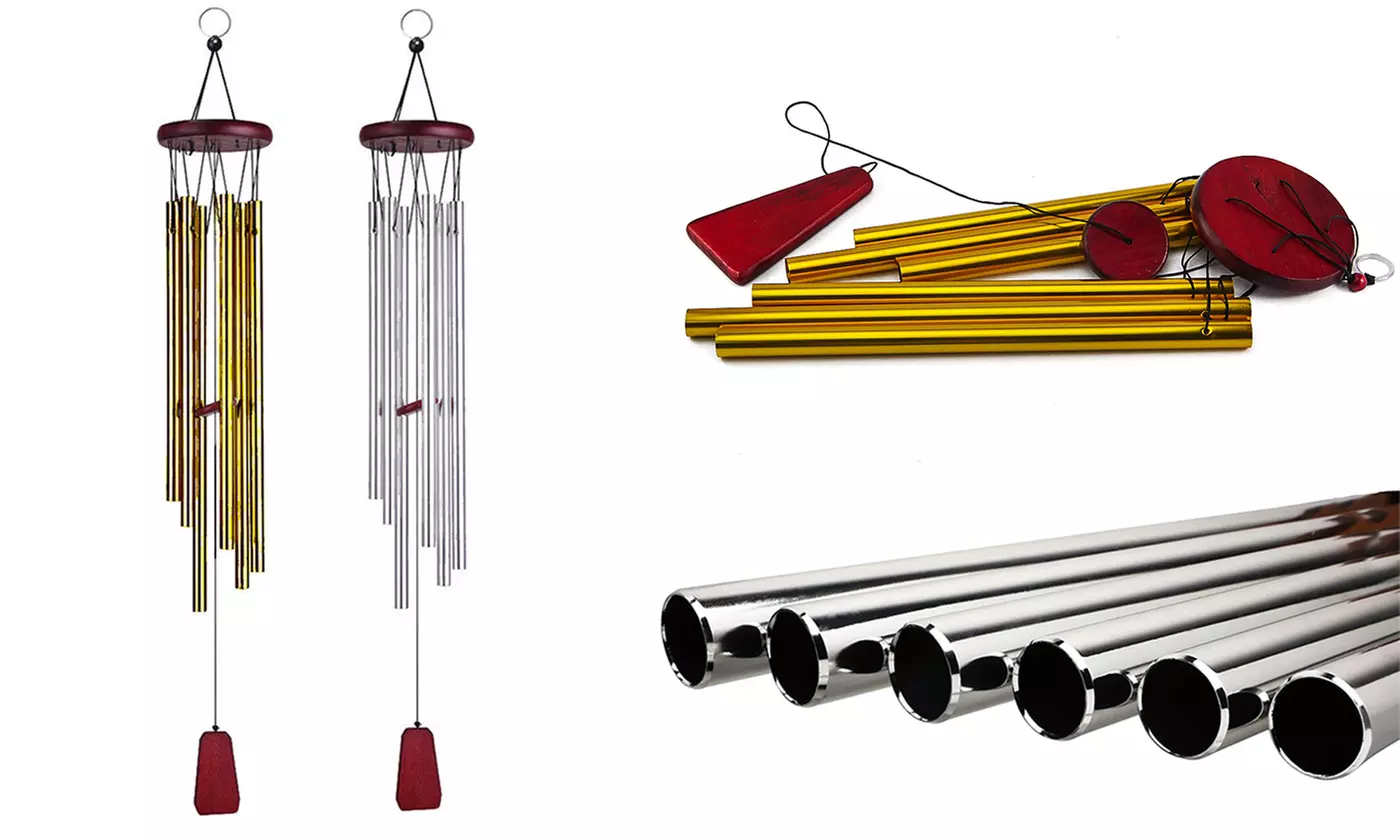 Wind Chimes Outdoor Tone Resonant Bell Outdoor Church Garden Decor - Primary Image
