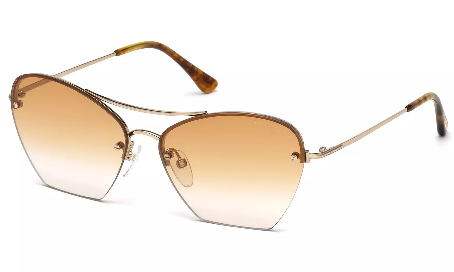Tom Ford Annabel FT0507 28F Gold Frame / Yellow Lenses - Primary Image